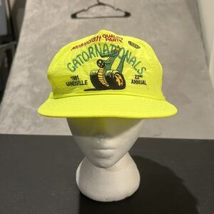 Vintage Gator Nationals Hat Mens Adjustable Volt NHRA Motorcraft Gainesville